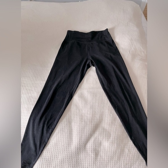 Athleta Powervita Black Crop Pant Small Tall - Picture 7 of 8